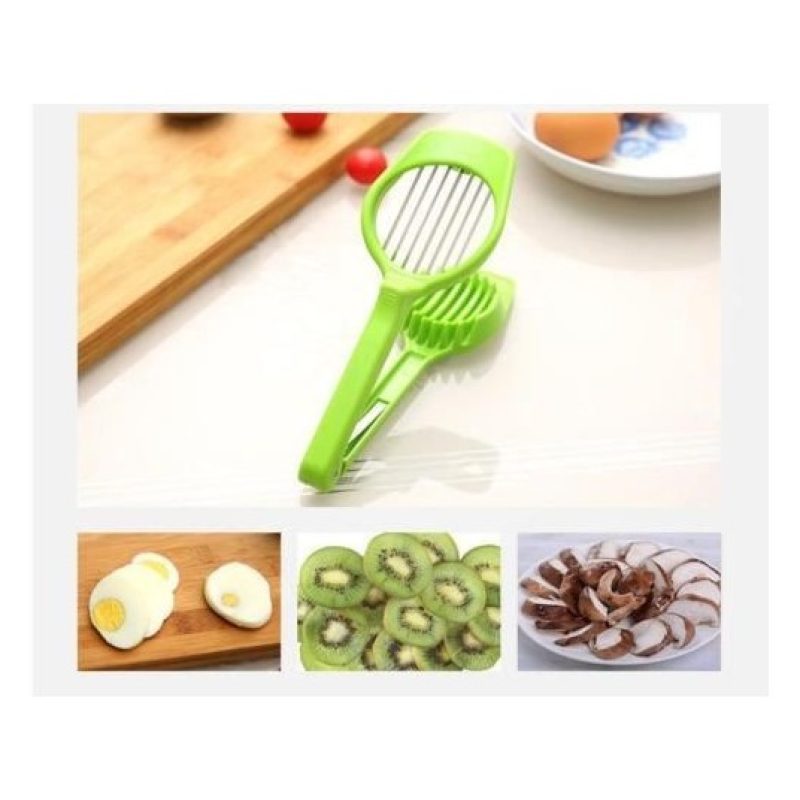 Tagliauova affettatrice uova funghi molla pinza cucina affetta uovo sodo