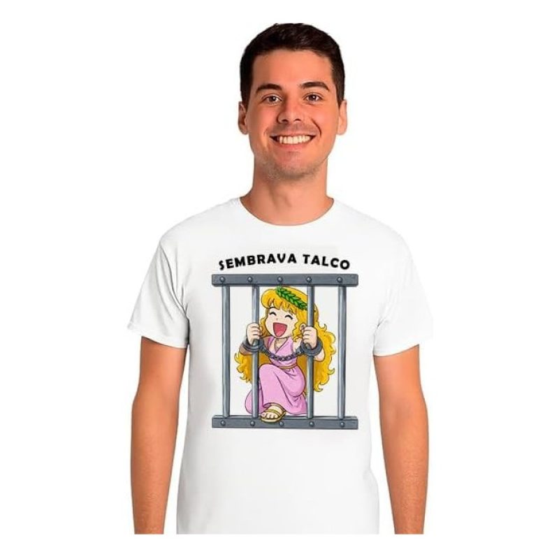 Printolo Maglietta T-Shirt Pollon prigione Uomo Bambino Sembrava Ta...