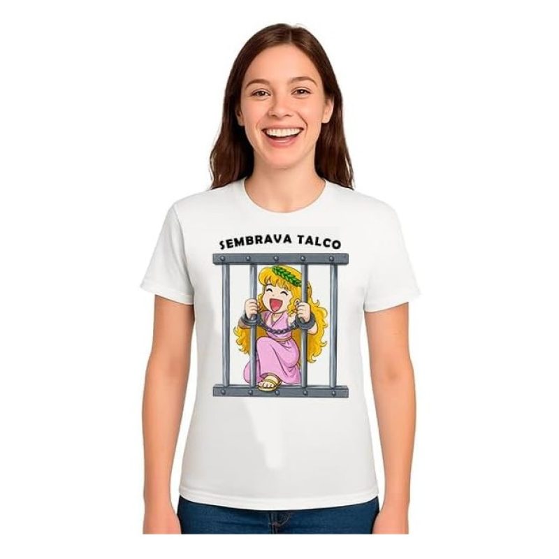Printolo Maglietta T-Shirt Pollon prigione Uomo Bambino Sembrava Ta...