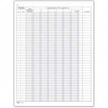 Documenti-Registro Iva corrispettivi per mancato funzionamento cassa 10 pezzi