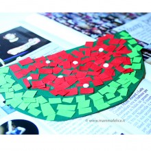 Album carta adesiva colorata per collage 24 Fogli 6 Colori 24X34cm 80gr/mq  