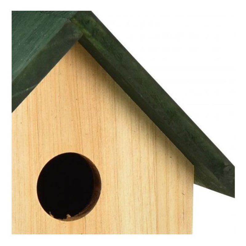 Casetta per uccelli in legno 27x16cm voliera casa uccellini colore ...