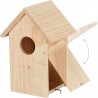 Casetta per uccelli in legno 27x16cm voliera casa uccellini colore ...