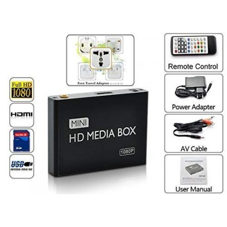 MINI TV MEDIA PLAYER - HD,HDMI,USB,SD,AV