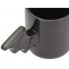 Tazza alata pipistrello bat mug colazione manici ali pipistrelli nera ceramica