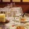 Set di 6 bicchieri flute calici in vetro trasparente da 23 cl champ...
