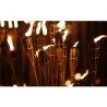EverTop Torcia Fiaccole da esterno ad olio in bamboo 90 cm da giard...
