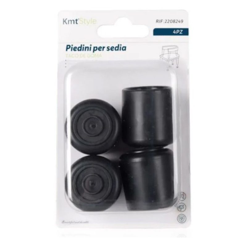 16x Piedini antiscivolo per sedia tavolo gommini gambe anti scivolo...
