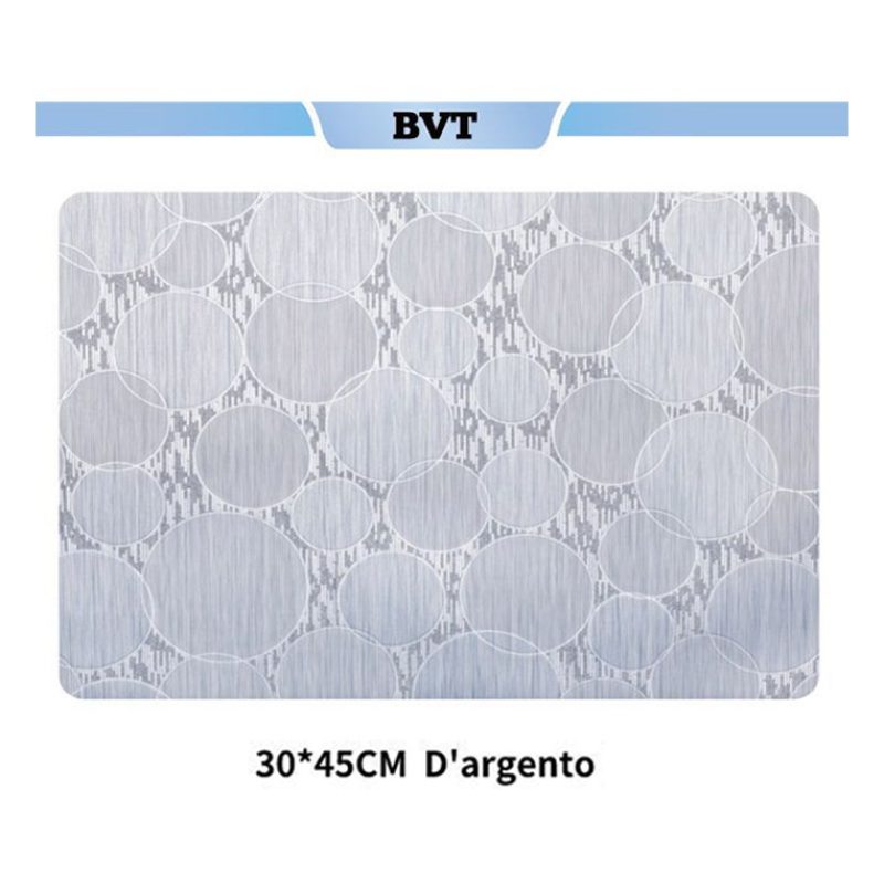 BVT Set 12 Tovagliette americane plastica antimacchia PVC colazione...