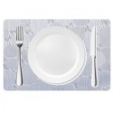 Set 12 Tovagliette americane plastica antimacchia PVC colazione 30x45cm tavola