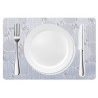 BVT Set 12 Tovagliette americane plastica antimacchia PVC colazione...