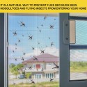 Rete Zanzariera in Fibra di Vetro 1.2x30 m Telo per Finestra e Porta Ricambio 