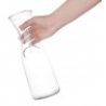 2x Caraffa in Vetro Brocca set bottiglia Vino acqua Mescita mezzo l...