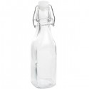 Bottiglia in vetro per acqua liquore vino olio da 250ml tappo ermetica 12 pezzi