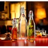 Bottiglia in vetro per acqua liquore vino olio da 500 ml tappo erme...