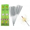 120 Scintille 24cm stelline bastoncino luminoso fontanine matrimoni...