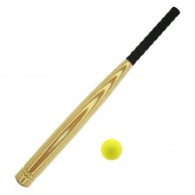 Mazza da baseball softball 54cm e pallina sport allenamento adulti bambini gioco