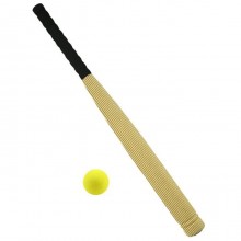 Mazza da baseball softball 54cm e pallina sport allenamento adulti bambini gioco