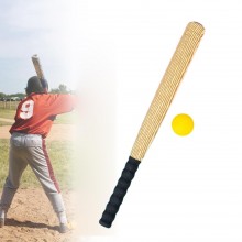 Mazza da baseball softball 54cm e pallina sport allenamento adulti bambini gioco