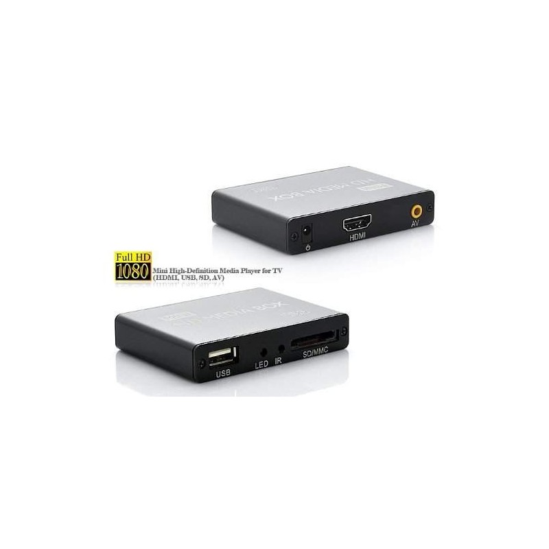 MINI TV MEDIA PLAYER - HD,HDMI,USB,SD,AV