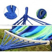 Amaca da giardino colorata in tessuto appendere per campeggio 200x80 cm 100kg  