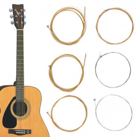 4 pacchi 24 corde chitarra acustica professionale bronzo classica leggere corda