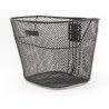 Cestino anteriore bicicletta cesto bici ferro 23x26x33 cm portatutt...