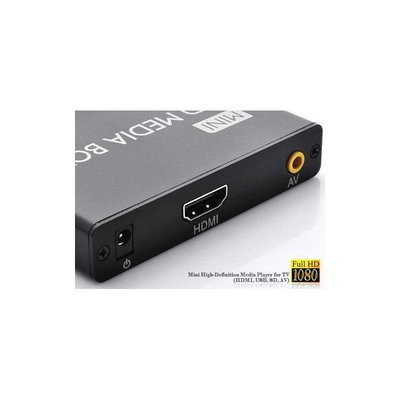 MINI TV MEDIA PLAYER - HD,HDMI,USB,SD,AV