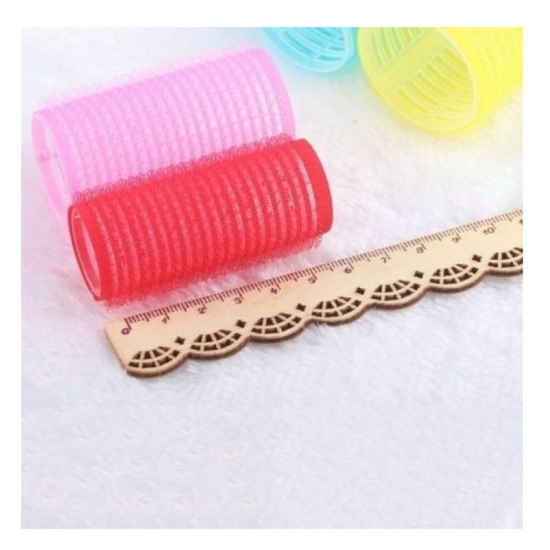 Bigodini velcro capelli mossi boccoli acconciatura donna arricciare parrucchiere