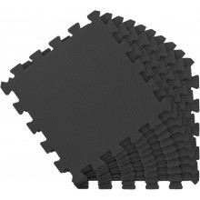 Tappeto puzzle tappetino fitness palestra 9pz multiuso in schiuma EVA 30x30cm