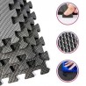 Tappeto puzzle tappetino fitness palestra 9pz multiuso in schiuma E...