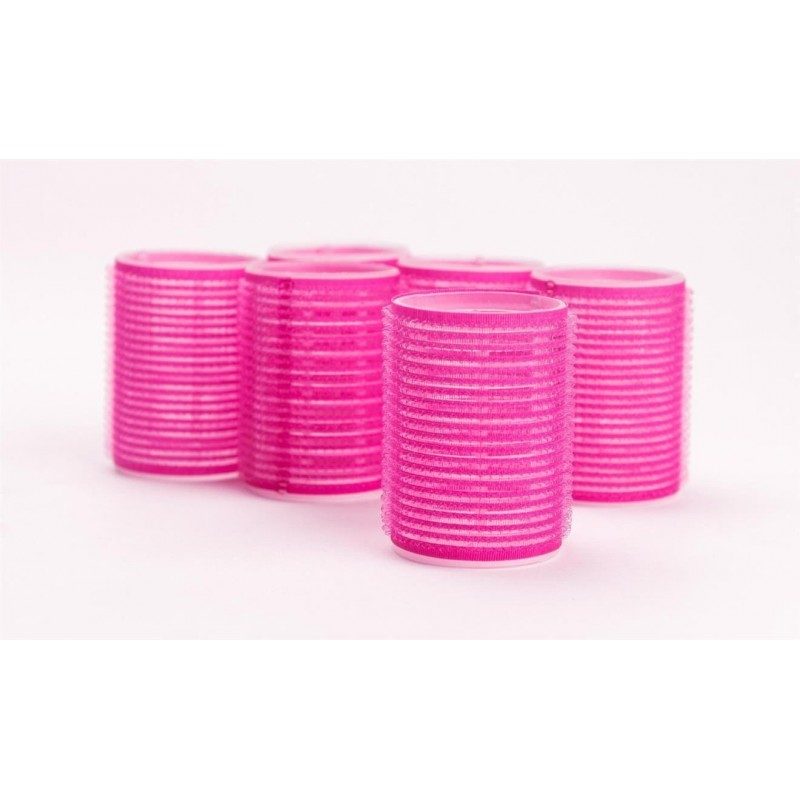Bigodini velcro capelli mossi boccoli acconciatura donna arricciare parrucchiere