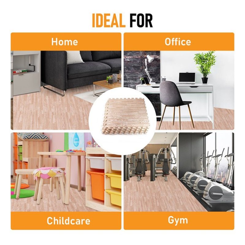 Tappeto Puzzle Eva tappetino componibile 9pz piscina palestra effet...