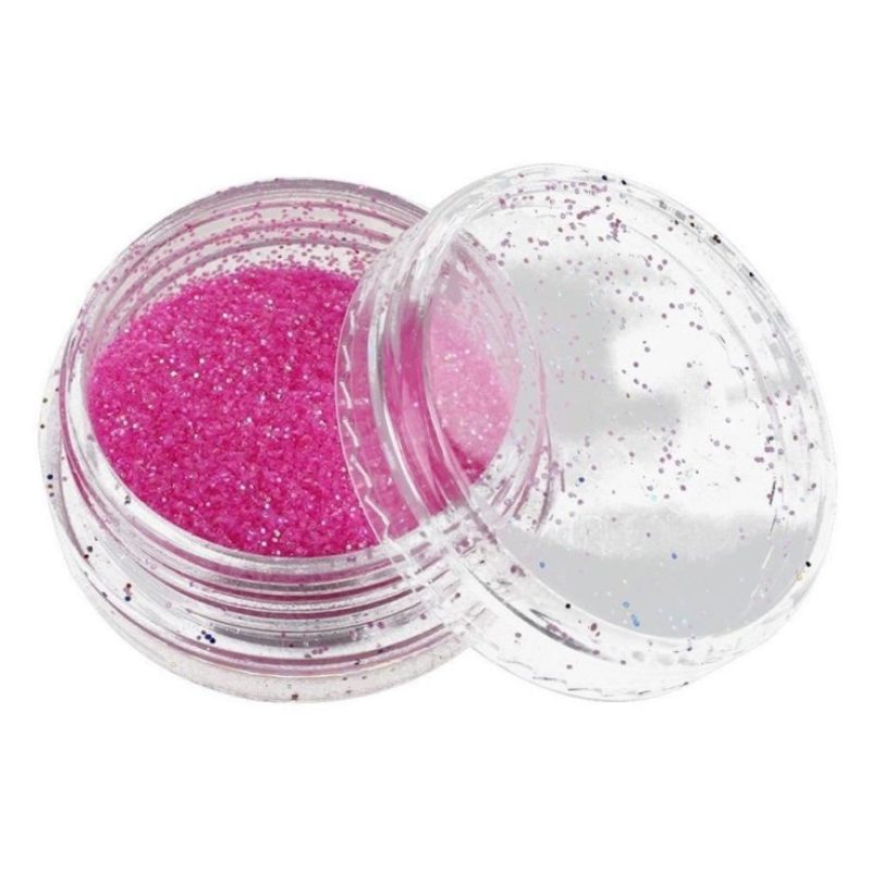 15x Barattoli di Brillantini decorazione unghie polvere colorata nail art salone manicure