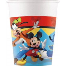 Kit addobbi festa compleanno Topolino Mickey Jump 16 Persone piatti bicchieri 