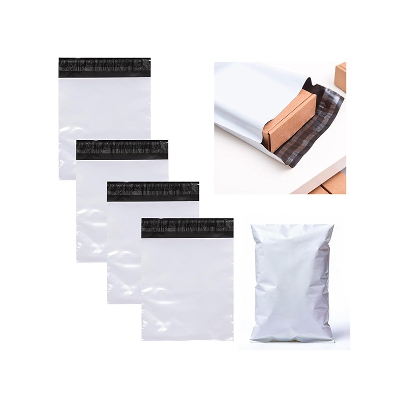 Buste da imballaggio spedizioni 100 pz plastica resistenti impermeabili + misure