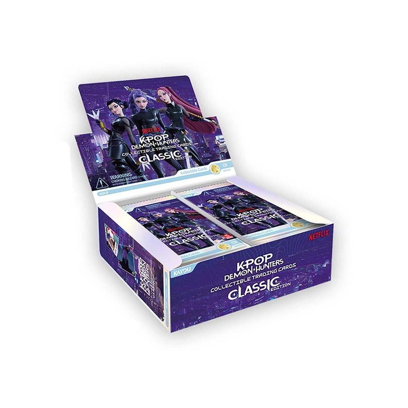 Box 100 carte collezionabili K-pop Demon Hunter kayou Netflix Edizione Classica
