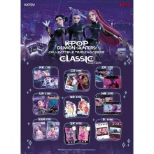 Box 100 carte collezionabili K-pop Demon Hunter kayou Netflix Edizione Classica