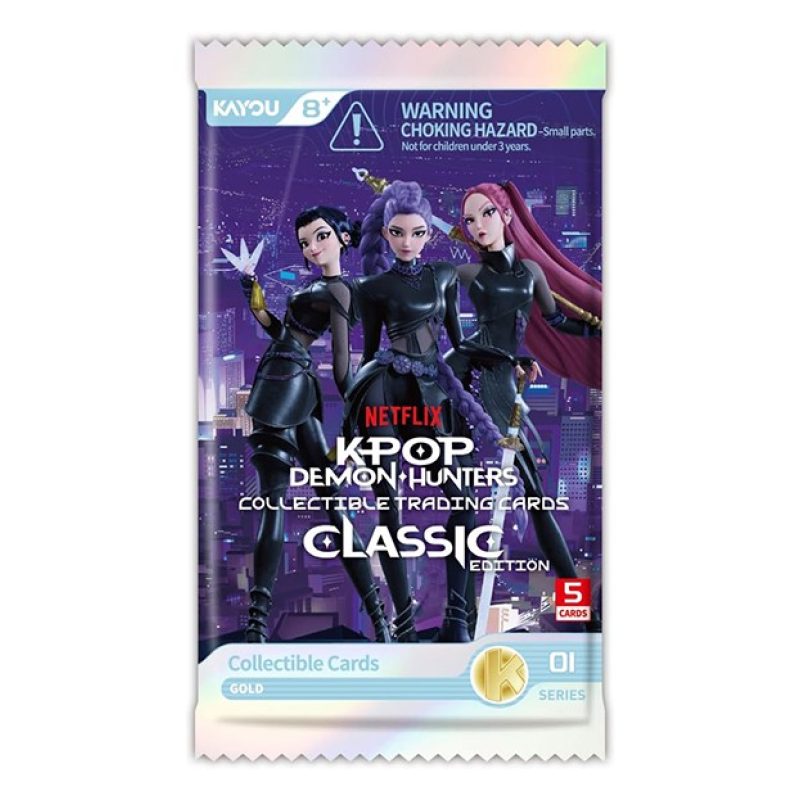 Box 100 carte collezionabili K-pop Demon Hunter kayou Netflix Edizi...