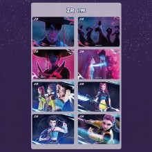 Box 100 carte collezionabili K-pop Demon Hunter kayou Netflix Edizione Classica
