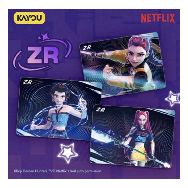 Box 100 carte collezionabili K-pop Demon Hunter kayou Netflix Edizi...