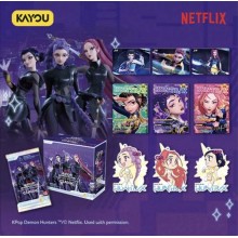 Box 100 carte collezionabili K-pop Demon Hunter kayou Netflix Edizione Classica