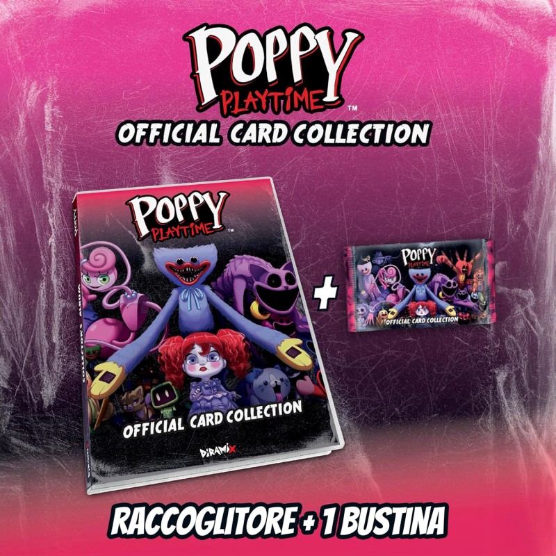 Lamincard Poppy Playtime - Trading Card Game Collezione Raccoglitor...