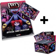 Poppy Playtime Diramix Playtime Trading Card Game raccoglitore + box 25 bustine