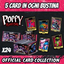 Poppy Playtime Diramix Playtime Trading Card Game raccoglitore + box 25 bustine