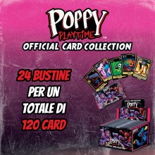 Poppy Playtime Diramix Playtime Trading Card Game raccoglitore + box 25 bustine