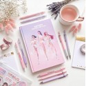 Diario Scuola K-pop demon hunters Agenda Scolastica con Copertina 3D per Fan