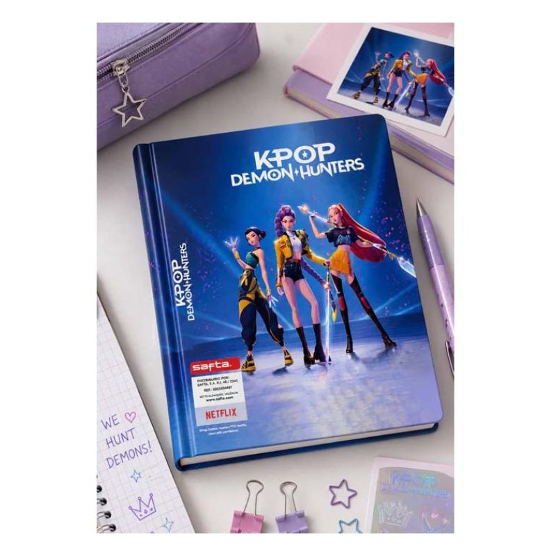 Diario Scuola K-pop Demon Hunters Agenda Scolastica Copertina morbi...