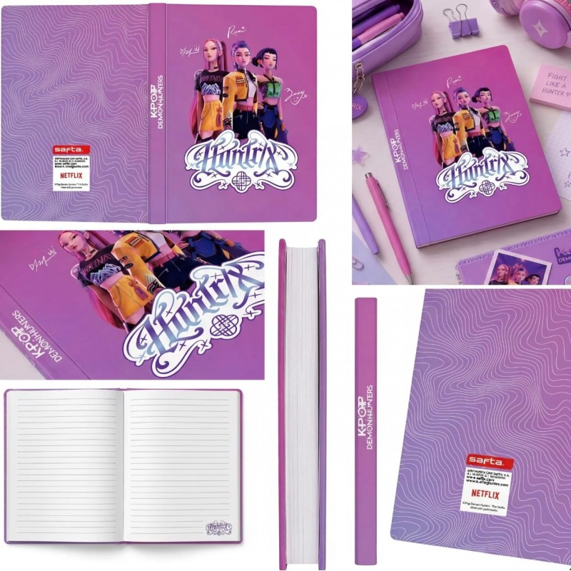 Diario Scuola K-pop Demon Hunters Agenda Scolastica Copertina effet...