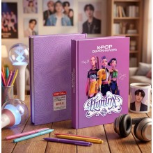 Diario Scuola K-pop Demon Hunters Agenda Scolastica Copertina effetto 3D per fan